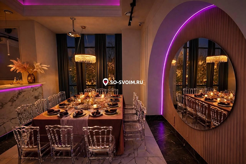 Фото №18 зала Лофт "Роза"