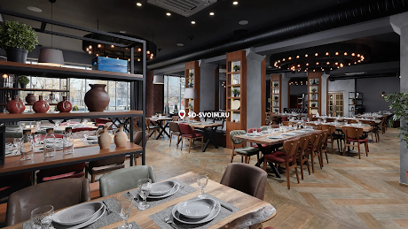 Фото №2 зала Ресторан «Бакинский бульвар № 1»