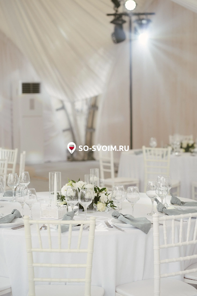 Фото №10 зала Шатёр c пирсом Pirogovo Event